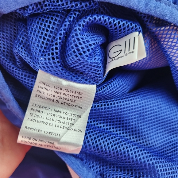 Indianapolis Colts Mens 2X Polyester Pullover Jacket Blue Gray Long Sleeve NEW - Picture 10 of 10